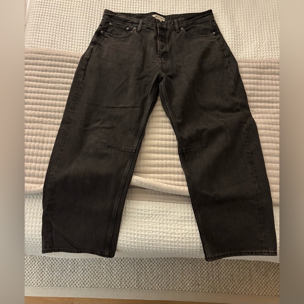 Madewell Darted Barrel Jeans